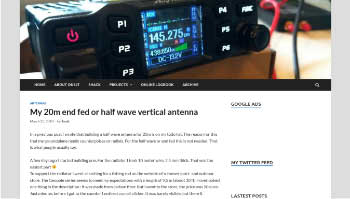 Half-wave vertical dipole