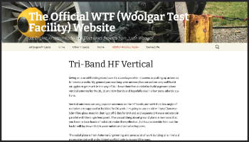 Triband hf vertical