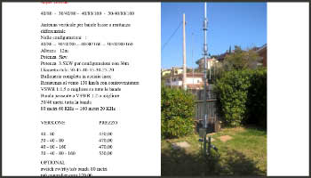 Vertical array Vertical antenna