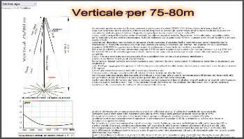 Verticale per 75-80m