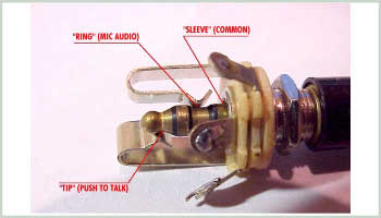 Aircraft Microphone Jack Wiring