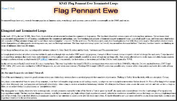 Flag Pennant Ewe