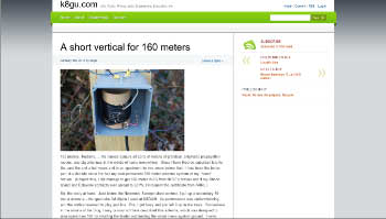 A short vertical for 160 meters