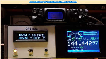 Cat display yaesu ft 817