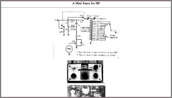 A Mini Tuner for HF