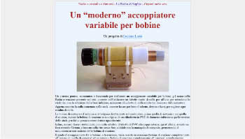 Un moderno accoppiatore variabile per bobine