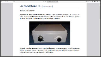 Accordatore LC 10m a 40m