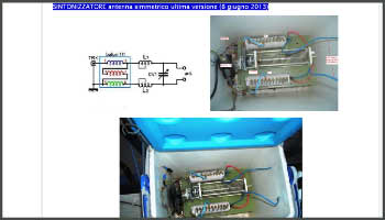 Antenna Long Wire con antenna coupler asimmetrico