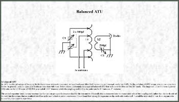 Balanced ATU