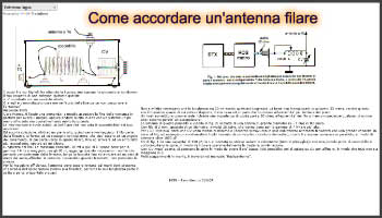 Come accordare un'antenna filare