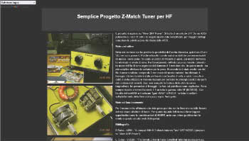 Semplice Progetto Z-Match Tuner per HF