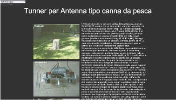 Tunner per Antenna tipo canna da pesca