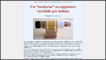 Un moderno accoppiatore variabile per bobine