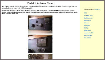 Z-Match Antenna Tuner