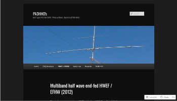 Endfed antenna 40m-20m and 10m