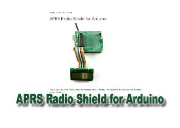 aprs radio shield for arduino