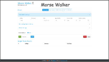 Morse Walker morse runner