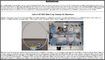 Active 3-30 MHz Hula-Loop Antenna for Shortwave