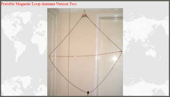 Portable Magnetic Loop Antenna 20-30m