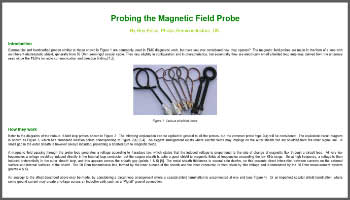 The Magnetic Field Probe