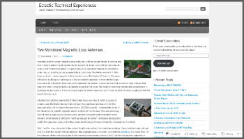 Two-monoband-magnetic-loop-antennas