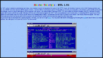 BTL Blaster TeLetype