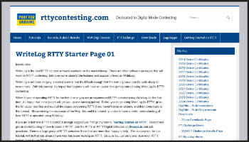 WriteLog RTTY Starter