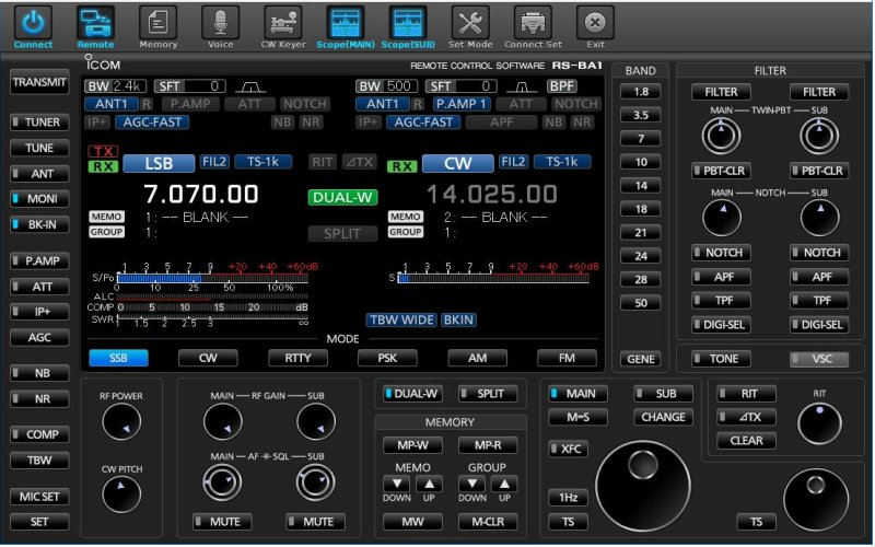 Icom IC-7610 Connectivity for Remote Operation